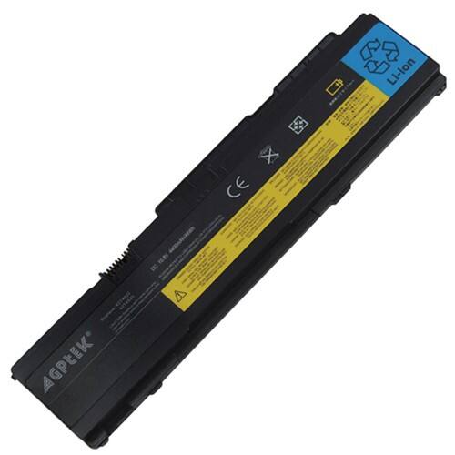 AGPtek - Laptop Battery Replace for Lenovo/IBM ThinkPad X300 X301 Series 43R9253 43R9254 43R9255, 43R1965 - Larger Front