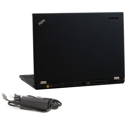 Lenovo - Refurbished - 14" ThinkPad Notebook - 3 GB Memory - 120 GB Hard Drive - Black - Larger Front