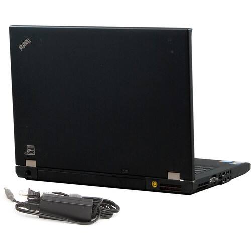Lenovo - Refurbished - 14" ThinkPad Notebook - 4 GB Memory - 160 GB Hard Drive - Black - Larger Front