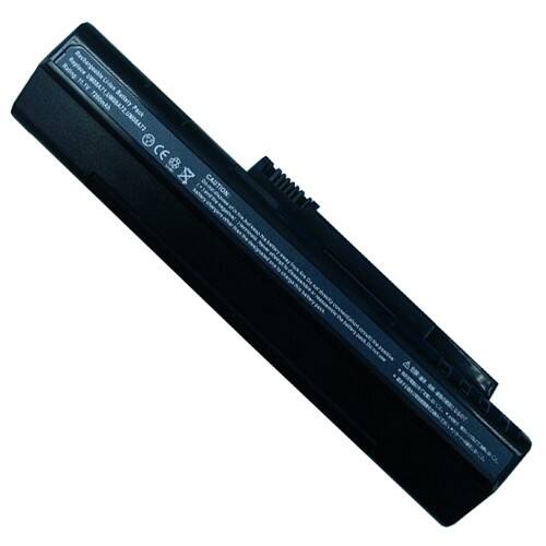 AGPtek - Laptop Battery 9 Cell For Acer Aspire One AOA150-1001 UM08B73 UM08B74 - Larger Front