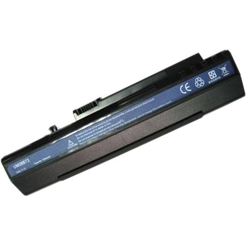 AGPtek - Laptop Battery for Acer Aspire One A110 A150 UM08A73 7200mAh 9 Cell - Larger Front