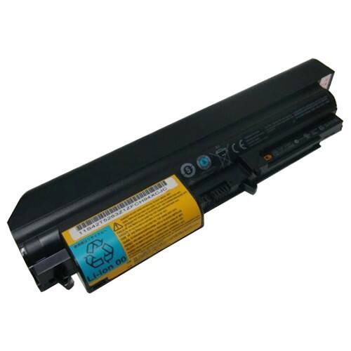 AGPtek - New Laptop Battery for IBMLenovo ThinkPad R61 T61 R400 T400 42T5227 42T5230 - Larger Front