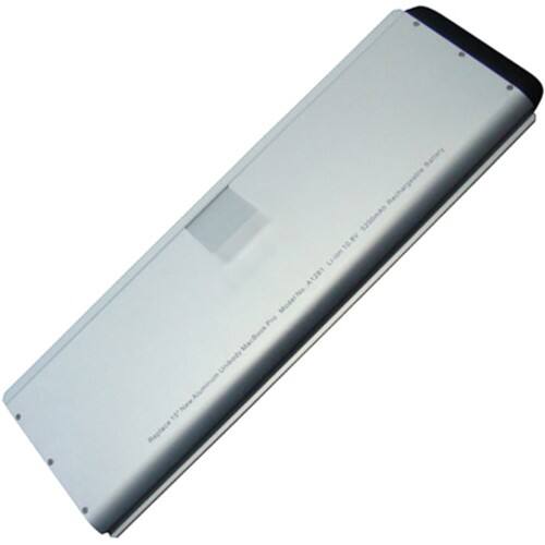 AGPtek - Apple 15" Alum Unibody Macbook Pro Series A1281 Laptop Battery Replacement - Larger Front