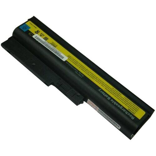 AGPtek - New Laptop Battery for IBM Lenovo ThinkPad R60 R61 T60 T61 40Y6799 ASM 92P1140 - Larger Front
