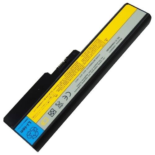 AGPtek - Laptop Notebook Battery for ibm LENOVO Ideapad Y430 L08O6D01 L08O6D02 - Larger Front