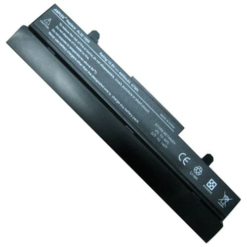 AGPtek - ASUS Eee PC 1001 1101HA Laptop Battery Replacement 4800mAh 1 Year Warranty - Larger Front