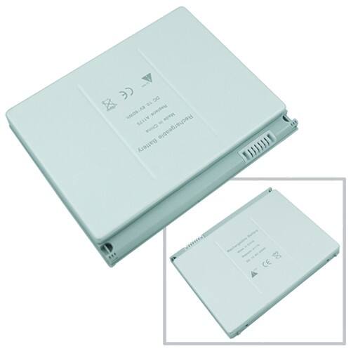 AGPtek - Laptop Battery A1175 for Apple Macbook Pro 15" A1150 MA464 MA463LL/A 6 Cell - Larger Front