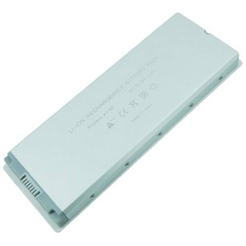 AGPtek - Laptop Battery for Apple Macbook 13" A1185 A1181 MA561 MA566FE/A MA566G/A - Larger Front