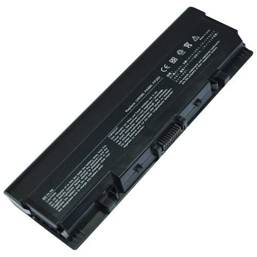 AGPtek - Laptop Notebook Battery for Dell Inspiron 1721 NR239 GR995 9 Cell 7200mAh - Larger Front