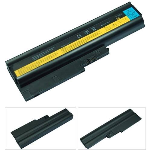 AGPtek - IBM Lenovo ThinkPad R60e T60p R61 T61 Z61e Z61p Laptop Battery Replacement - Larger Front