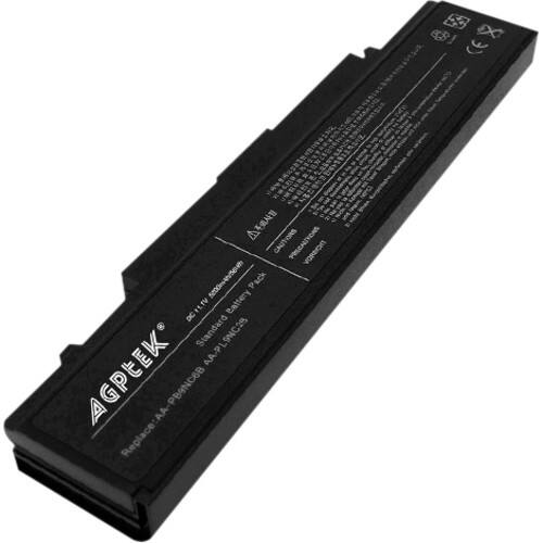 AGPtek - 6cell 5200mAh Laptop Battery Replacement for SAMSUNG R460 Q318 Q320 AA-PL9NC6W - Larger Front
