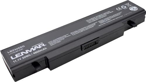 Lenmar - Lithium-Ion Battery for Select Samsung Laptops - Larger Front