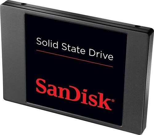 SanDisk - 128GB Internal Serial ATA III Solid State Drive for Laptops - Larger Front