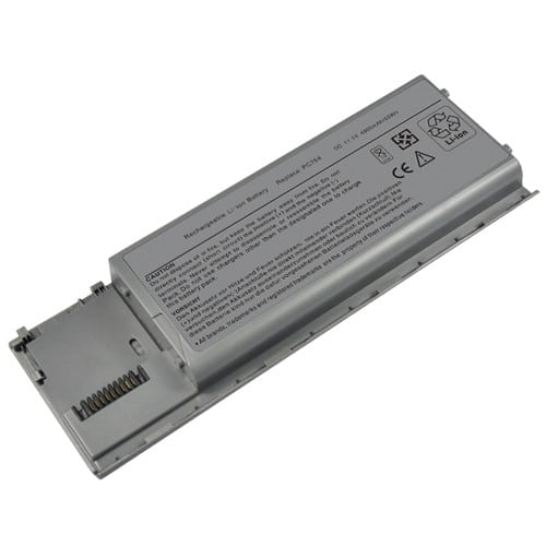 AGPtek - Laptop Battery For Dell Latitude 312-0383 312-0384 312-0386 312-0653 451-10297 451-10298 451-10299 - Larger Front