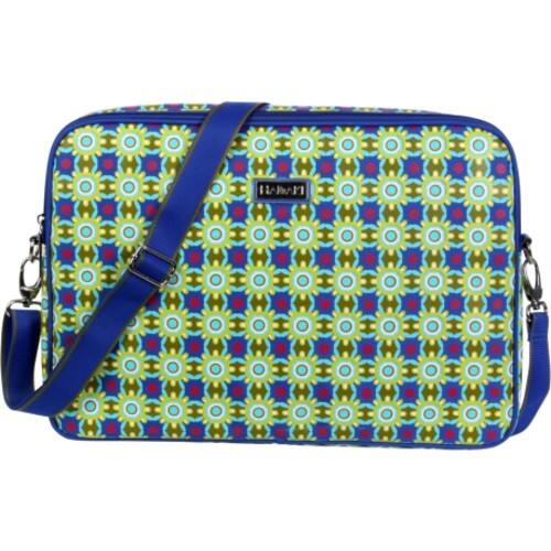 Hadaki - by Kalencom Nylon 17 in. Laptop Sleeve - Cobalt Stars - Larger Front