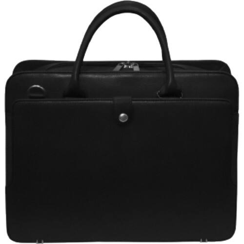 Royce - Metropolitan Laptop Brief 6375 - Black - Larger Front