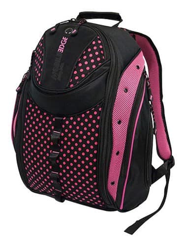 Mobile Edge - Express Women's Laptop Backpack - Pink/Black - Larger Front