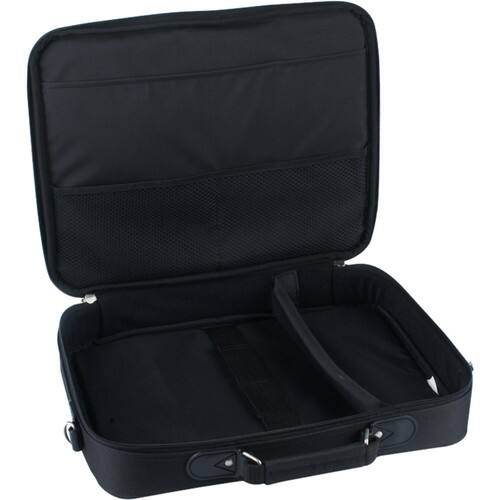 Atdec - Nylon Twill Laptop Case 15.4" - Black - Larger Front