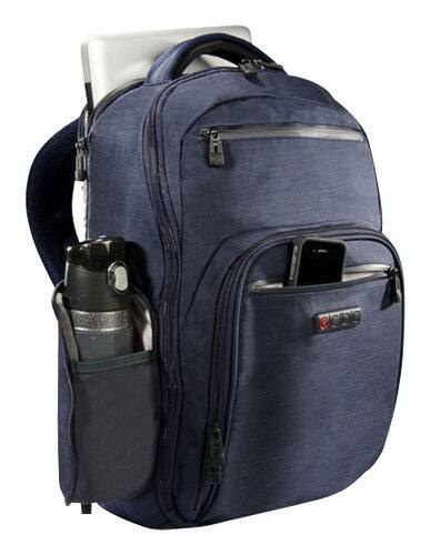 ECBC - Hercules Laptop Backpack - Blue - largeFrontView