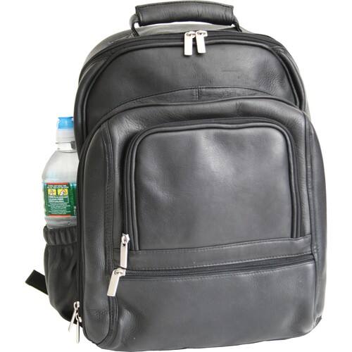 Royce - Deluxe Laptop Backpack 689 Vl - Black - Larger Front