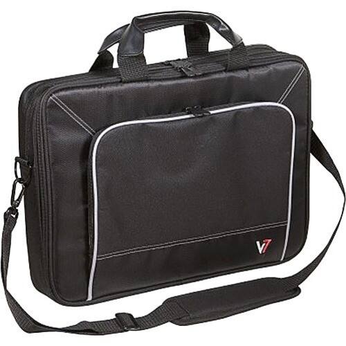 V7 - Ctp1 9N Professional Toploader Laptop - Black, Gray - Larger Front