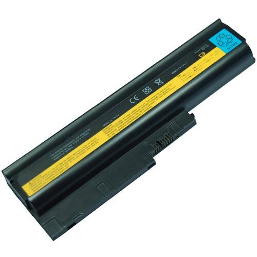 AGPtek - Lenovo Thinkpad Z61E Z61M Z61P R500 T500 W500 R61 Laptop Battery Replacement - Larger Front