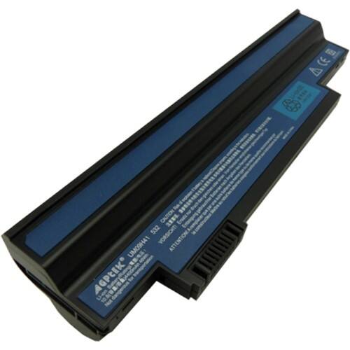 AGPtek - Laptop Battery for Acer UM09G31 UM09G41 UM09G51 UM09H31 UM09H41 - Larger Front