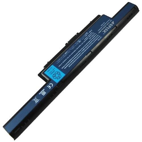 AGPtek - Laptop Battery for Acer TravelMate 5740-333G25Mn 5740-333G32Mn 5740-5896 5740G - Larger Front