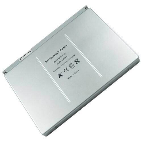 AGPtek - Laptop Battery For Apple Macbook Pro 17" MA611*/A MA611B/A MA897J/A MA897X/A - Larger Front