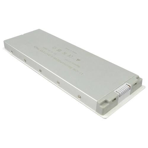 AGPtek - Laptop Battery for Apple Macbook 13" Series A1185 A1181 MA561 MA561FE/A - Larger Front