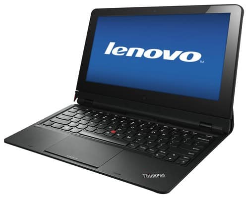 Lenovo - ThinkPad Helix Ultrabook 2-in-1 11.6" Touch-Screen Laptop - 4GB Memory - Black - Larger Front