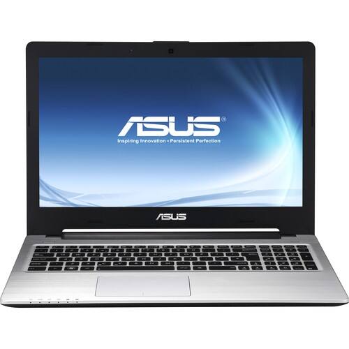 Asus - Refurbished - 15.6" Ultrabook - 6 GB Memory - 750 GB Hard Drive and 24 GB Solid State Drive - Black - Larger Front