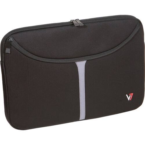V7 - Csp1 9N Professional Laptop Case Sleeve - Black - Larger Front