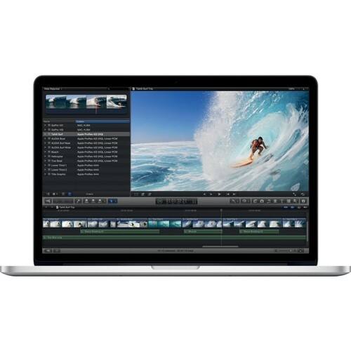 Apple - 15.4" MacBook Pro Notebook - 8 GB Memory and 256 GB Solid State Drive - Silver - Larger Front