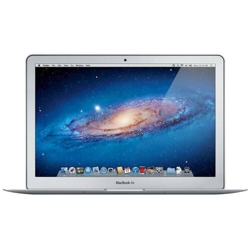 Apple - 13.3" MacBook Air Notebook - 4 GB Memory and 128 GB Solid State Drive - Silver - Larger Front