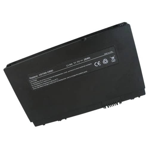 AGPtek - Laptop Battery for HP Mini 1000 100 1014 1010NR 1035NR 1050 Compaq Mini 700 - Black - Larger Front