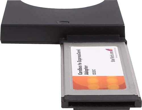 Startech - ExpressCard-to-CardBus Laptop Adapter PC Card - Black - Larger Front