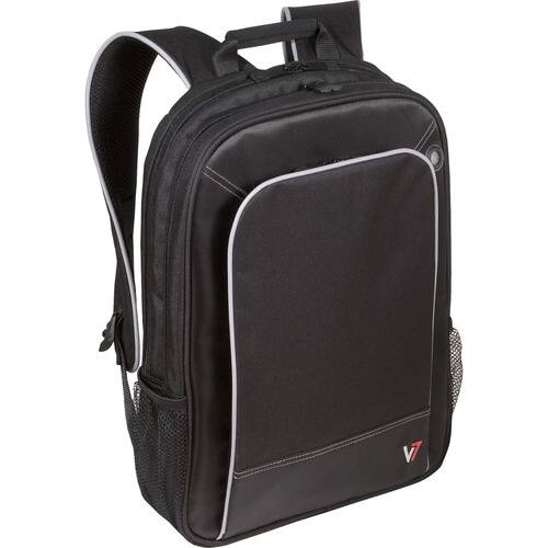 V7 - Cbp1 9N Professional Backpack Laptop - Black, Gray - Larger Front