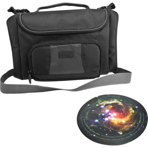 USA Gear - Premium Laptop Travel Bag Case with Carrying Shoulder Strap for up to 10.2" Netbooks - Larger Front