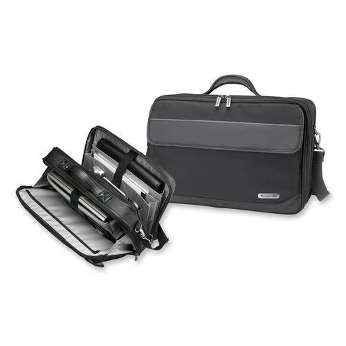 Microsoft - Professional 15" Laptop Portfolio - Prestige - Black - Larger Front