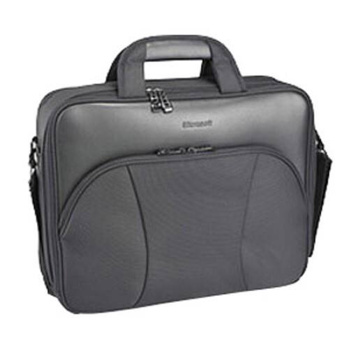 Microsoft - 39106 Laptop Portfolio - Black - Larger Front