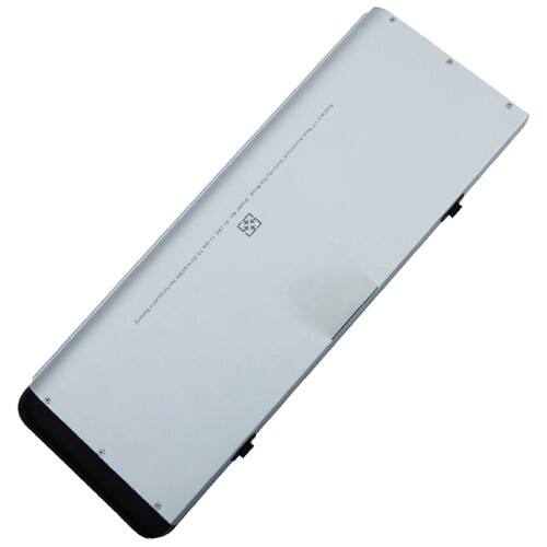 AGPtek - 6 Cell New Alum Unibody Macbook Series Apple Laptop Battery A1281 Replacement - Larger Front