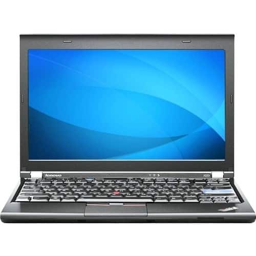 Lenovo - 12" ThinkPad Notebook - 8 GB Memory - 320 GB Hard Drive - Black - Larger Front