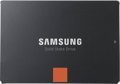 Samsung - 840 Pro 128GB Internal Serial ATA Solid State Drive for Laptops - Black - Larger Front