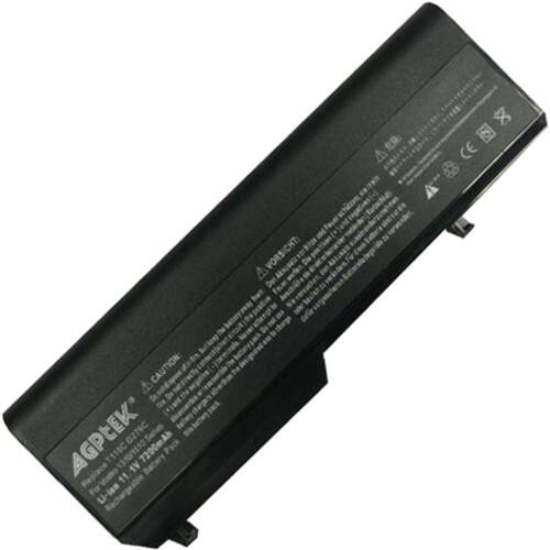 AGPtek - Laptop Battery for Dell Vostro 1310 1510 SERIES T116C G276C Y022C T112C - Black - Larger Front
