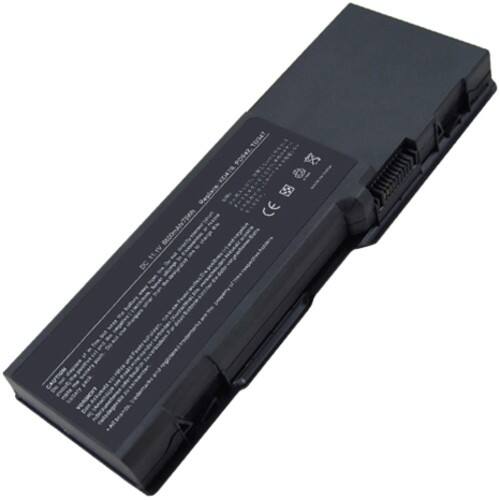 AGPtek - Laptop Battery Dell inspiron 6400 E1505 1501 E1405 Vostro 1000 Series - Black - Larger Front