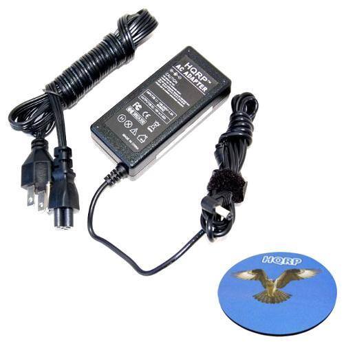 HQRP - Replacement AC Adapter Laptop Charger for Gateway 0335A1965, 6500920, PA-1600-06 plus Coaster - Larger Front