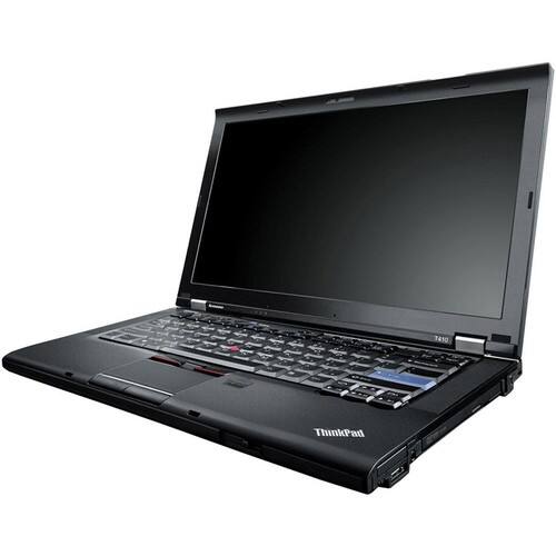 Lenovo - Refurbished - 14.1" ThinkPad Notebook - 8 GB Memory - 160 GB Hard Drive - Black - Larger Front