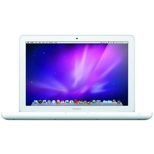Apple - 13.3" MacBook Notebook - 2 GB Memory - 250 GB Hard Drive - White - Larger Front