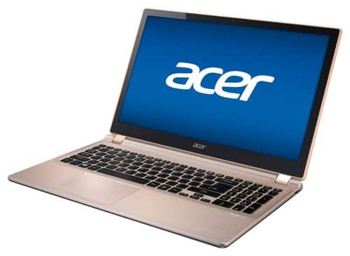 Acer - Aspire 15.6" Touch-Screen Laptop - 8GB Memory - 1TB Hard Drive - Champagne Ice - Larger Front